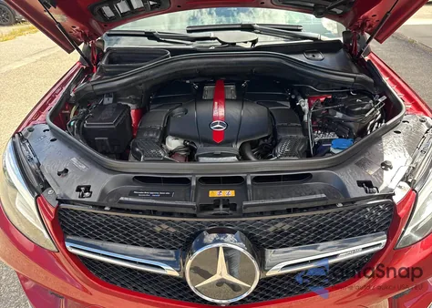 2019 Mercedes-Benz Gle Coupe 43 Amg из США, поврежденный, VIN 4JGED6EB2KA152765